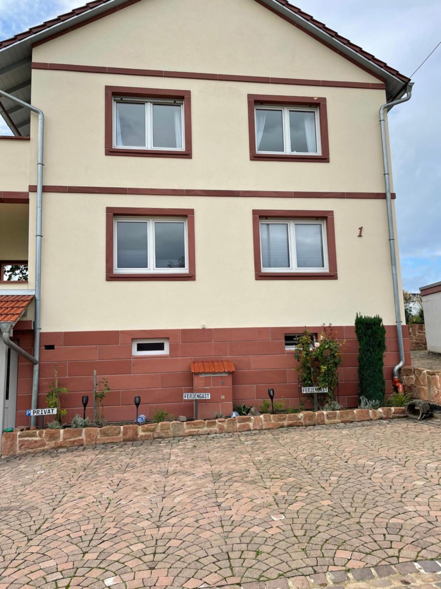 Haus Rebenblick Lägenhet Dierbach Exteriör bild
